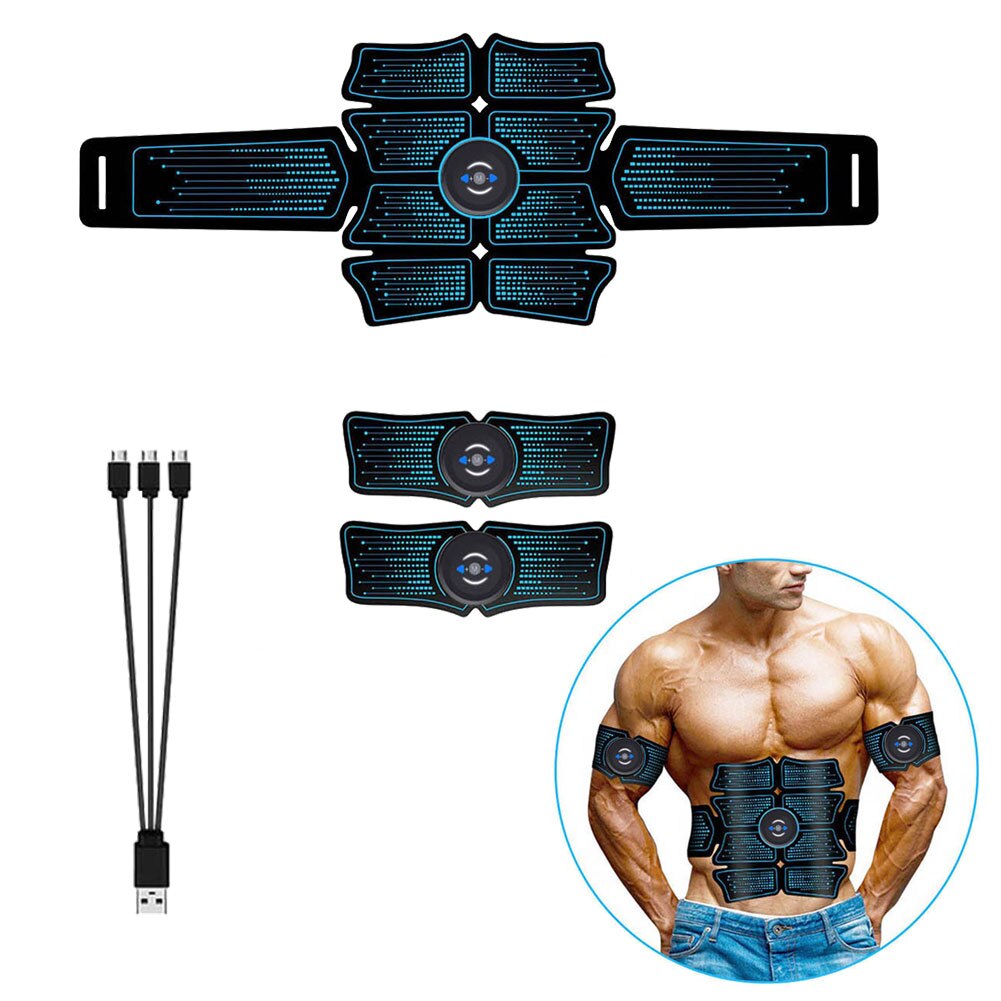 Treinamento abdominal automático.