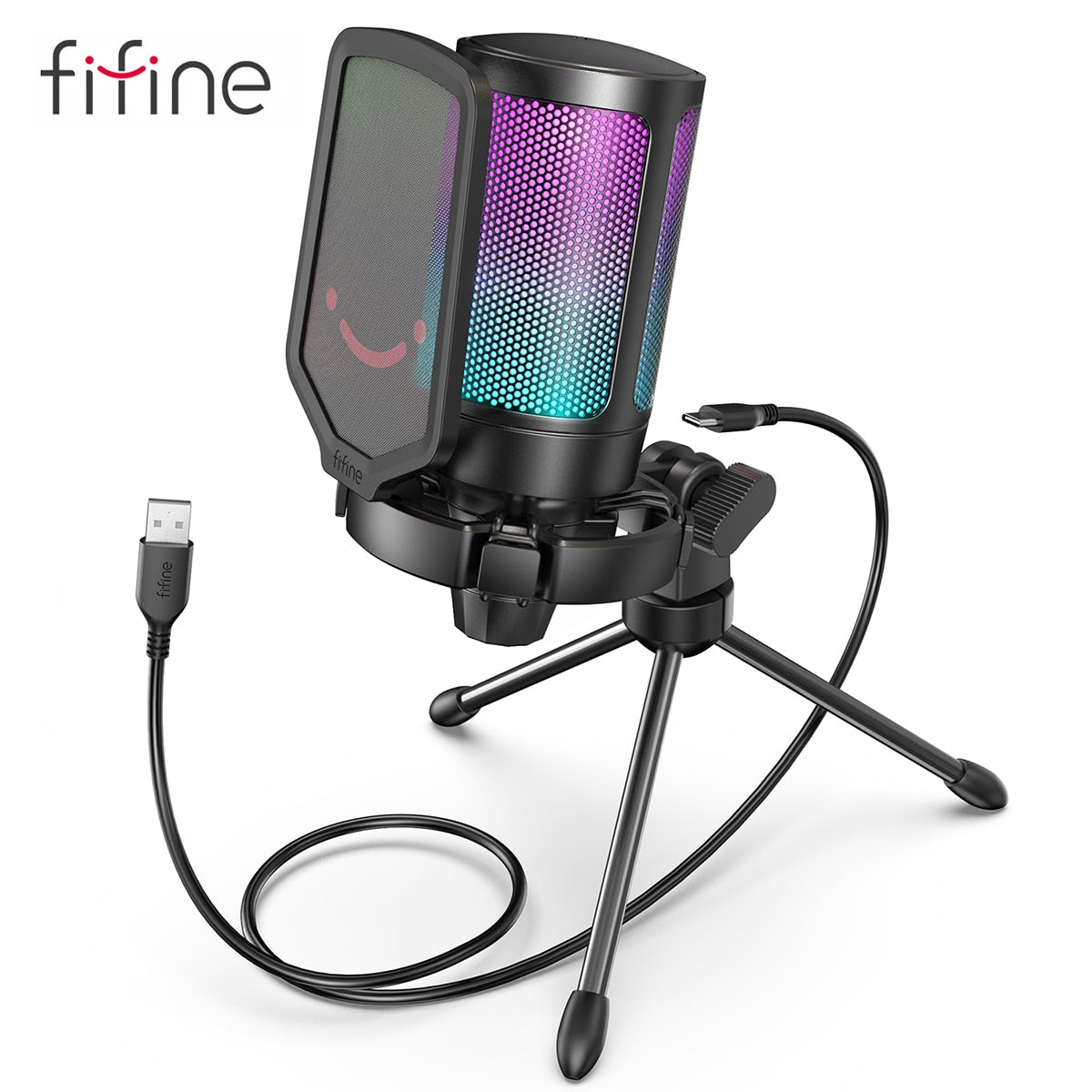 Microfone para streaming de jogos
