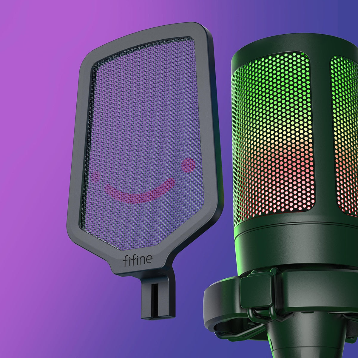 Microfone para streaming de jogos