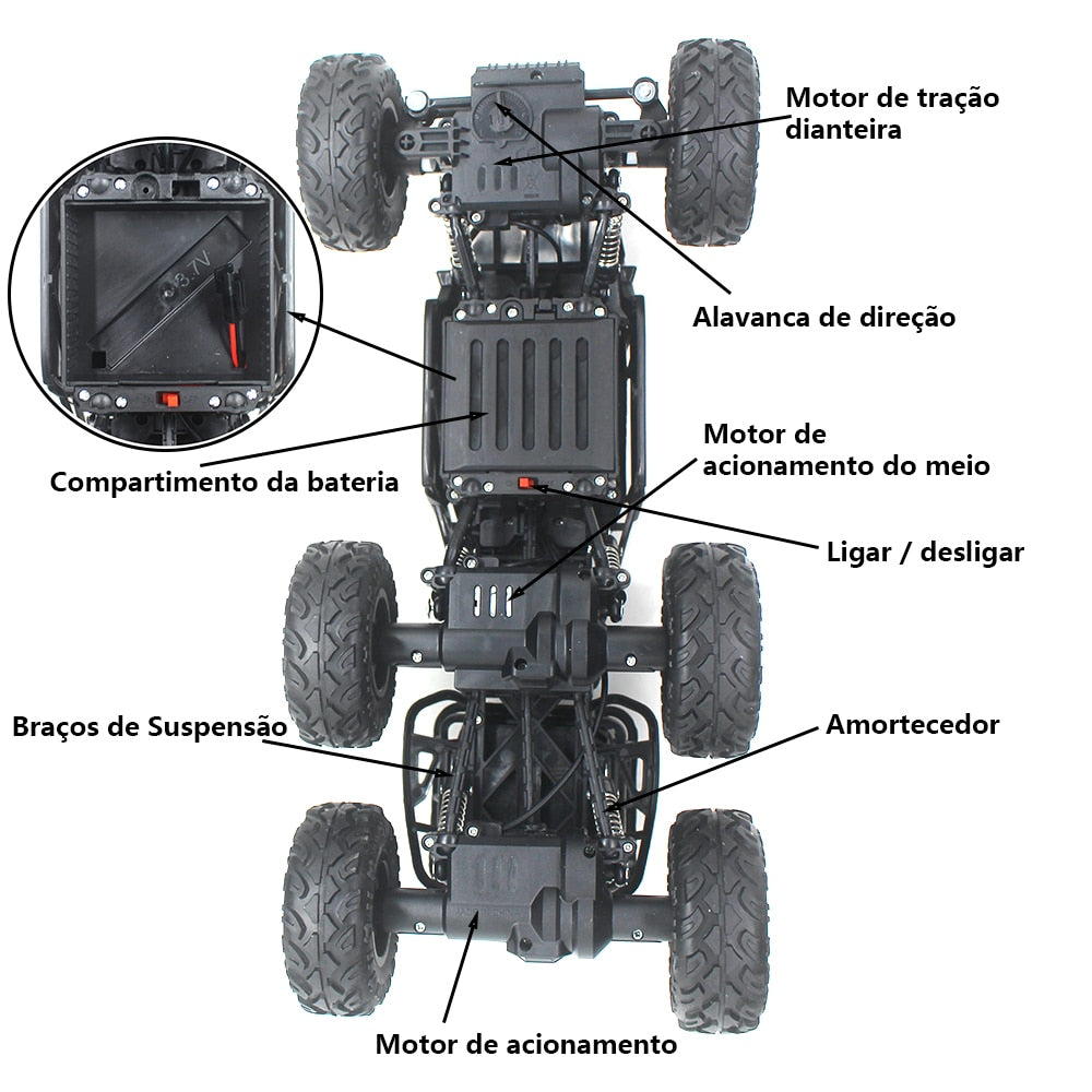 Road Carro Controle Remoto
