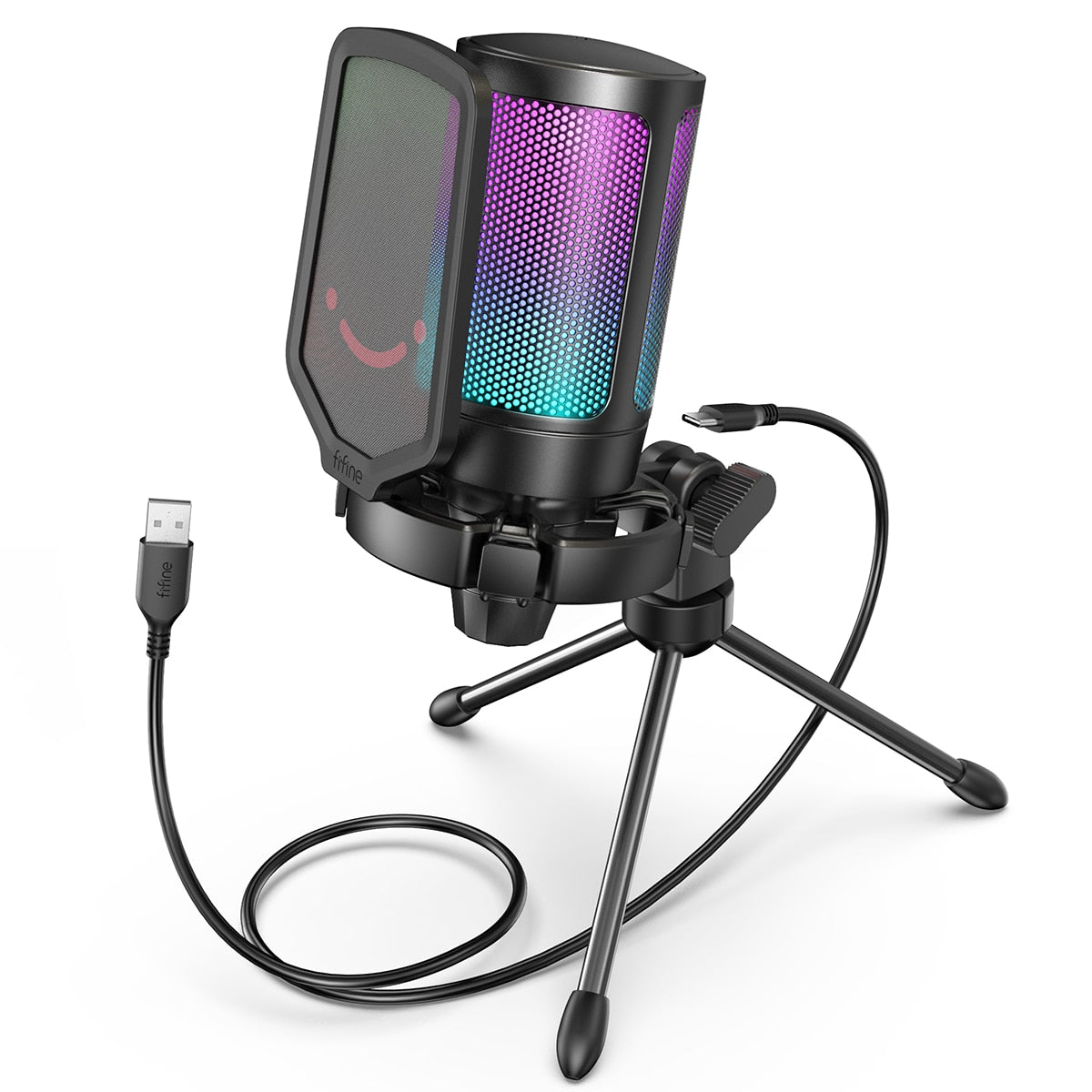 Microfone para streaming de jogos