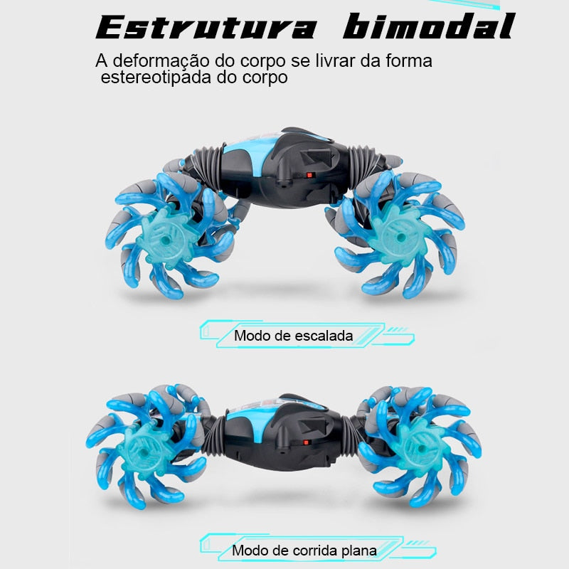 ZWN 1:12 / 1:16 4WD RC Car Radio Induction Gesture Music Light Stunt Controle Remoto Carro Off-Road Control Boys Brinquedos para Crianças