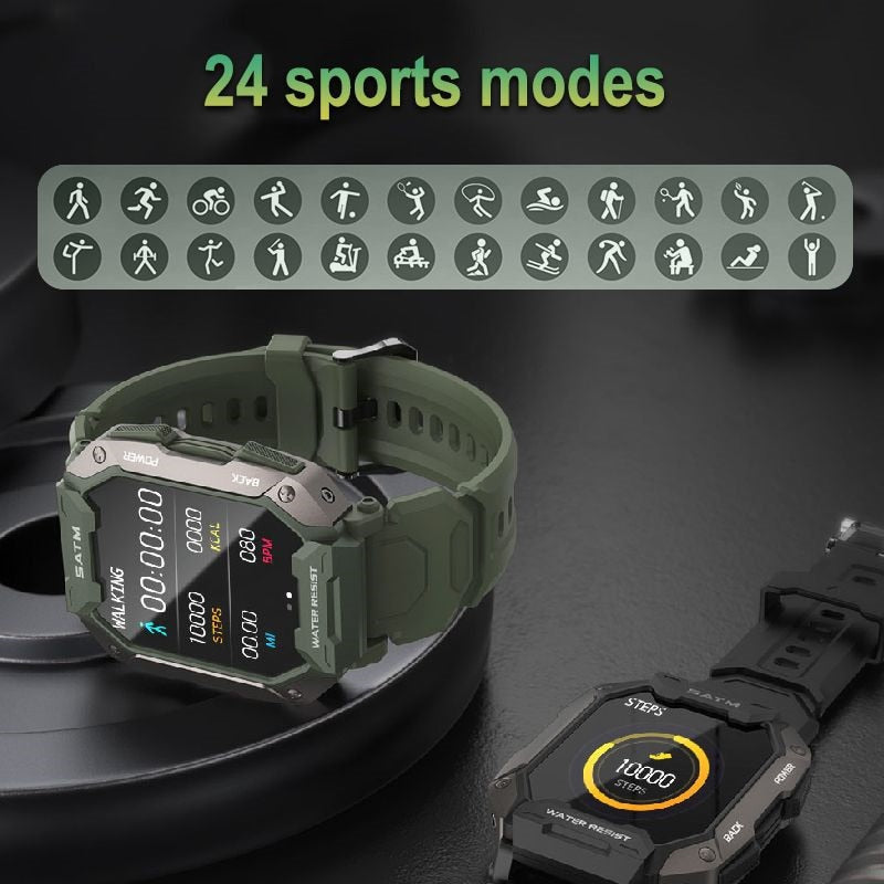 Relógio Militar 5ATMUm smartwatch®