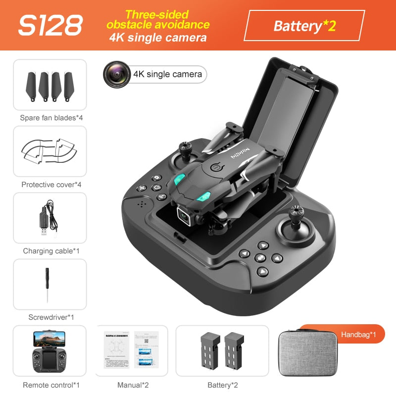 Mini Drone 4K HD Camera Three-sided