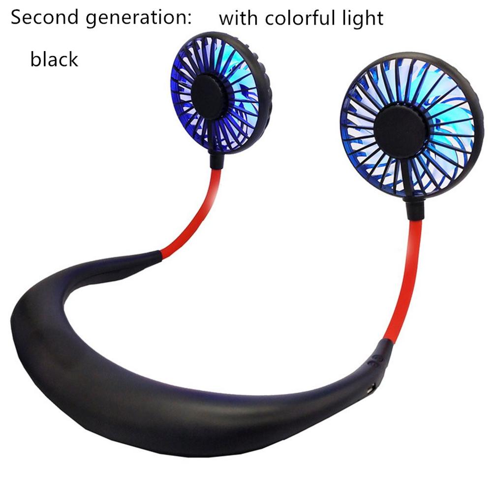 Ventilador de pescoço portátil