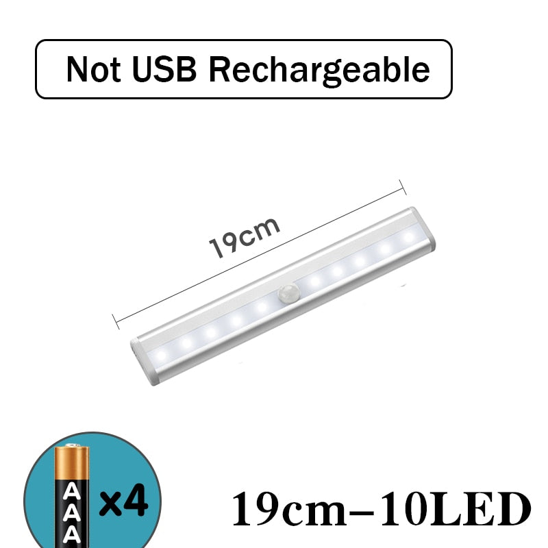 Sensor de movimento de luz noturna LED 2020