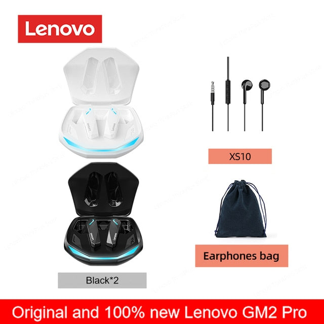 Fone de ouvido original Lenovo GM2 Pro 5.3