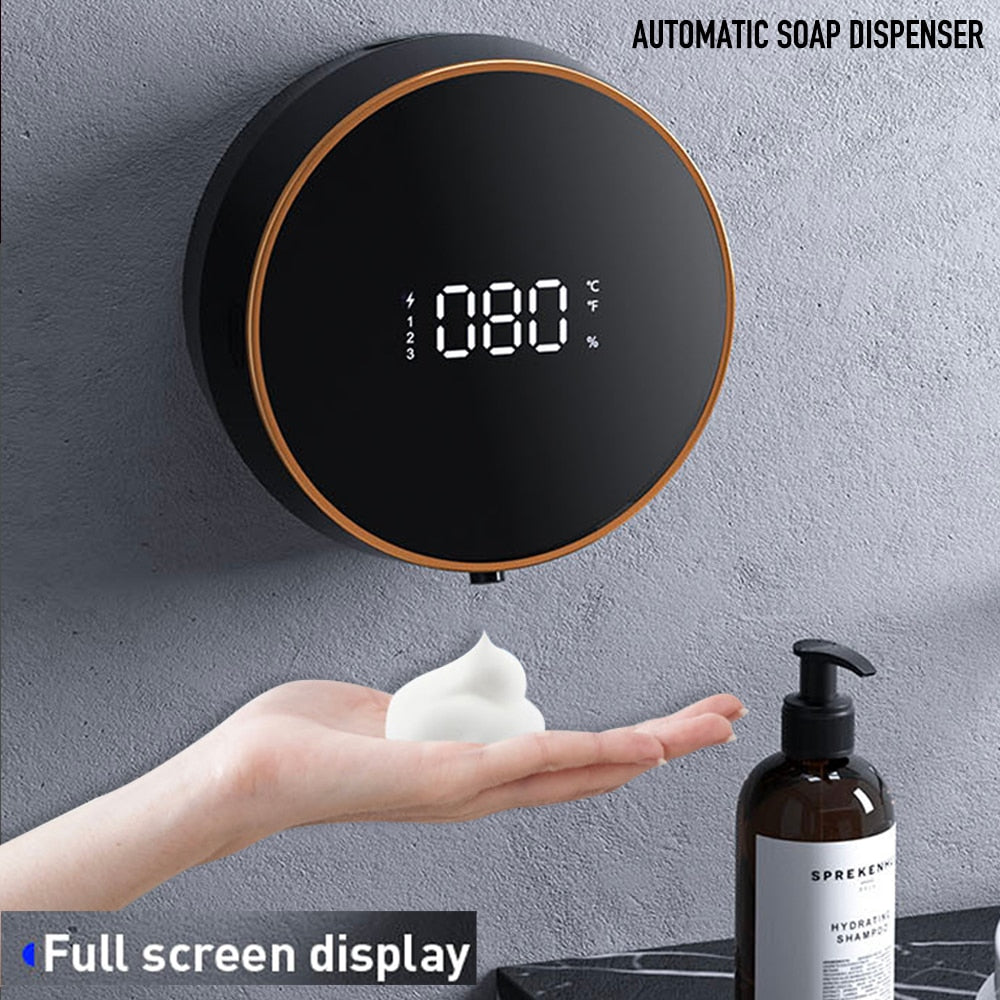 Dispensadores automáticos de sabonete de espuma de LED