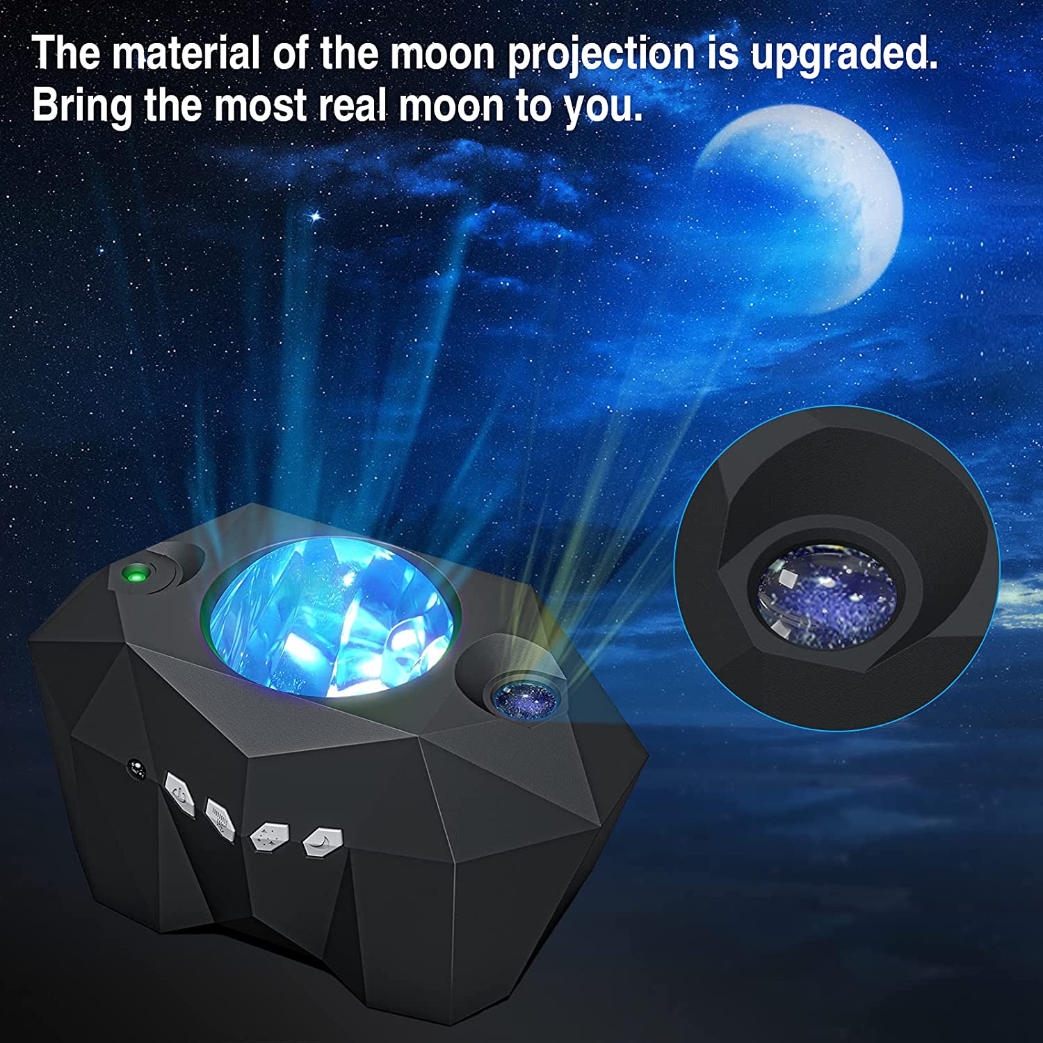 Projetor de estrelas da aurora boreal