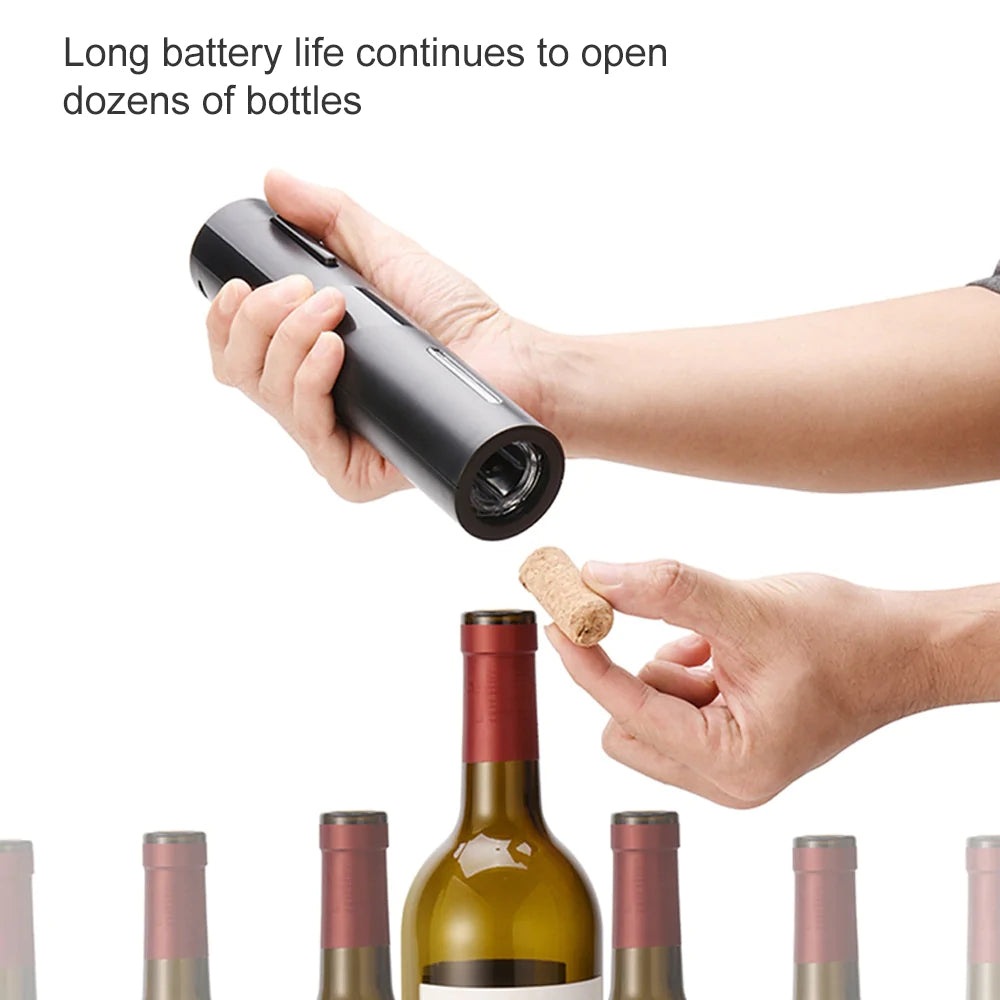 Saca-rolhas abridor automático de garrafas de vinho