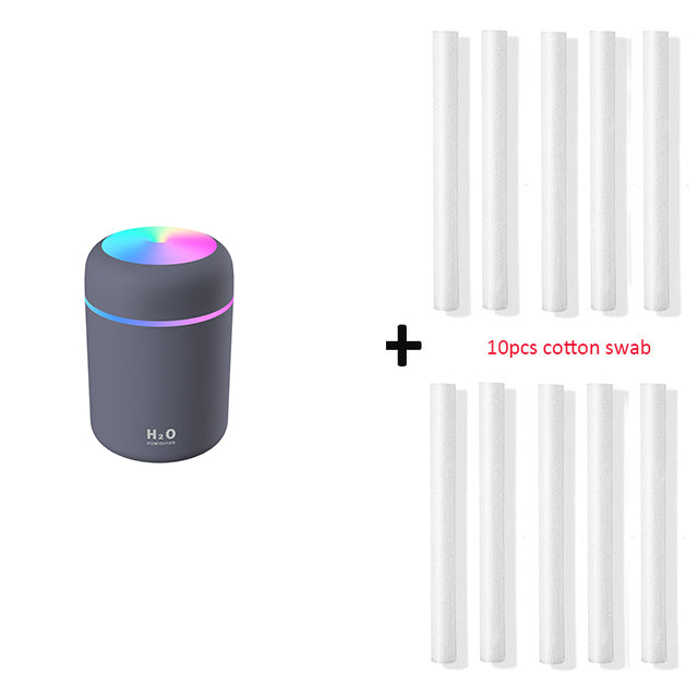 Umidificador portátil de 300 ml USB Cool Mist Maker