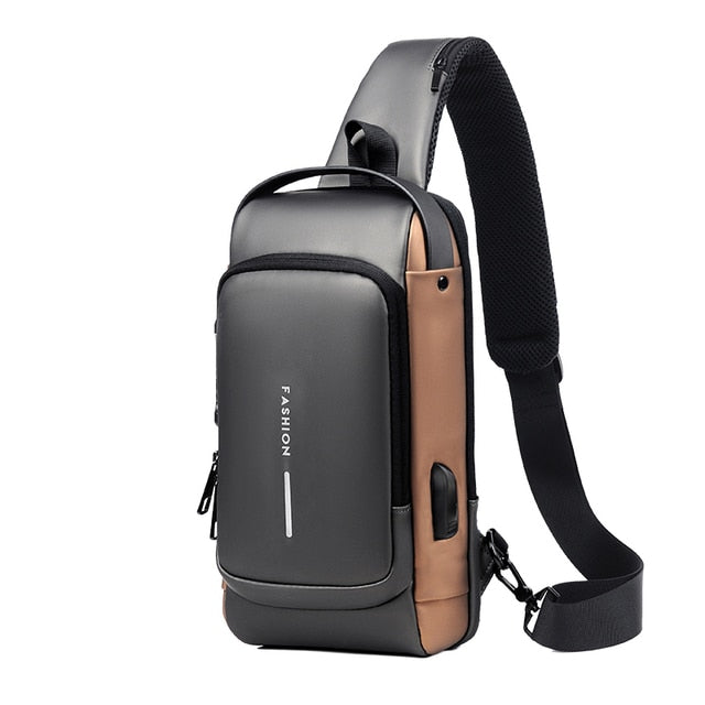 Bolsa transversal de Luxo Unissex