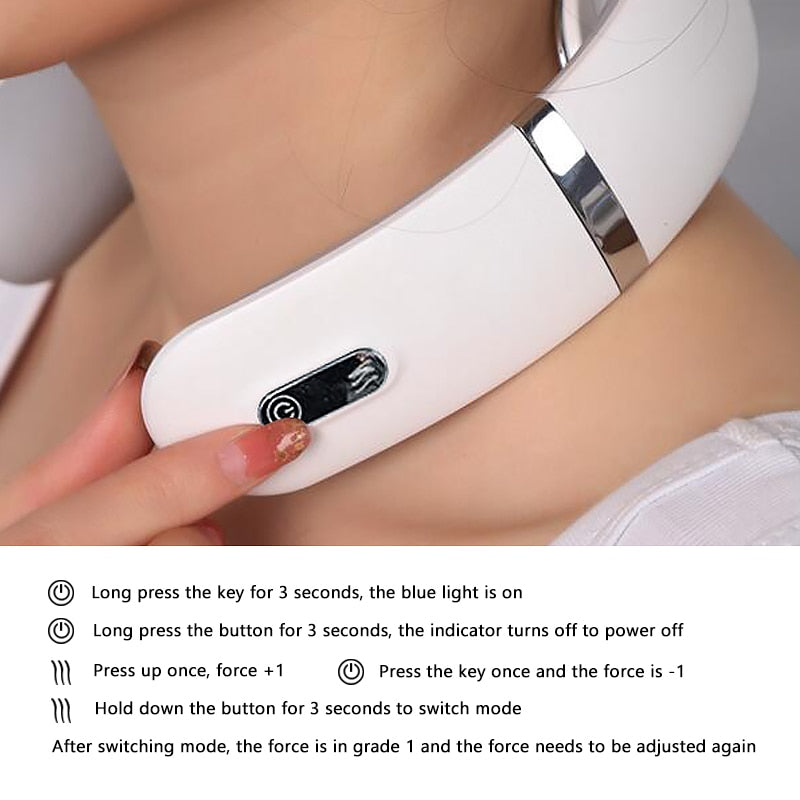 Massageador de pescoço elétrico inteligente