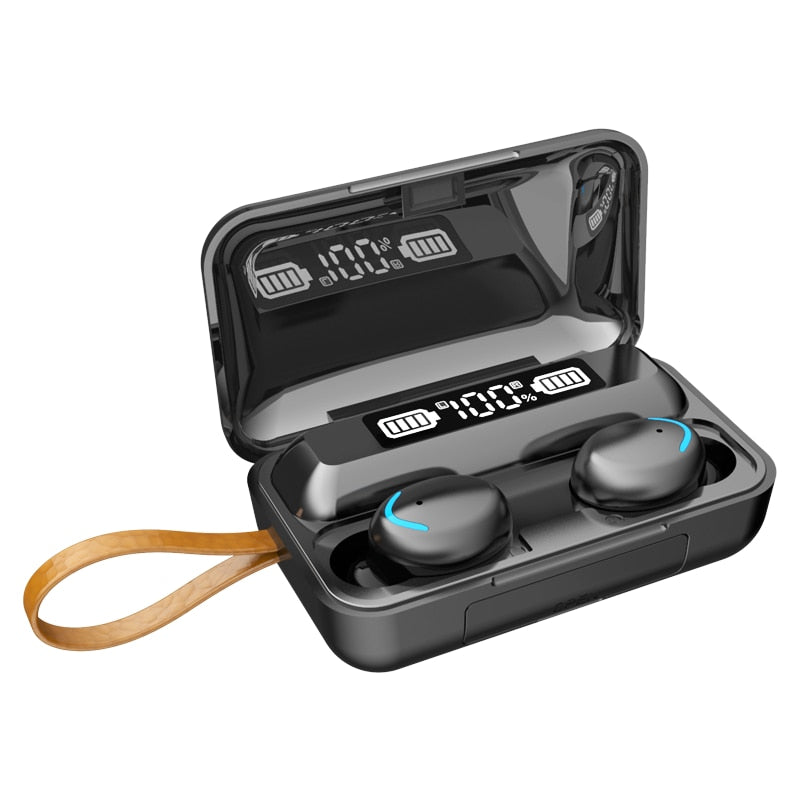 Fone BLUETOOTH TWS F9 TWScom Power Bank.