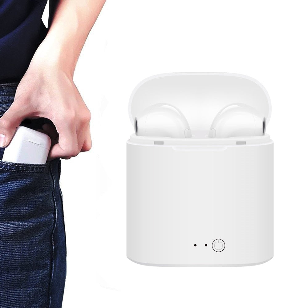 Fones de ouvido Bluetooth com microfone de carregamento