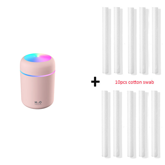 Umidificador portátil de 300 ml USB Cool Mist Maker
