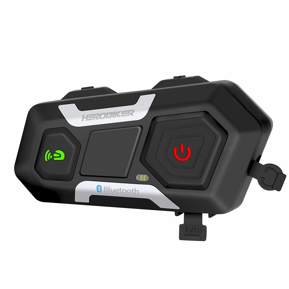 HEROBIKER Moto Interfone Capacete Headset Capacete