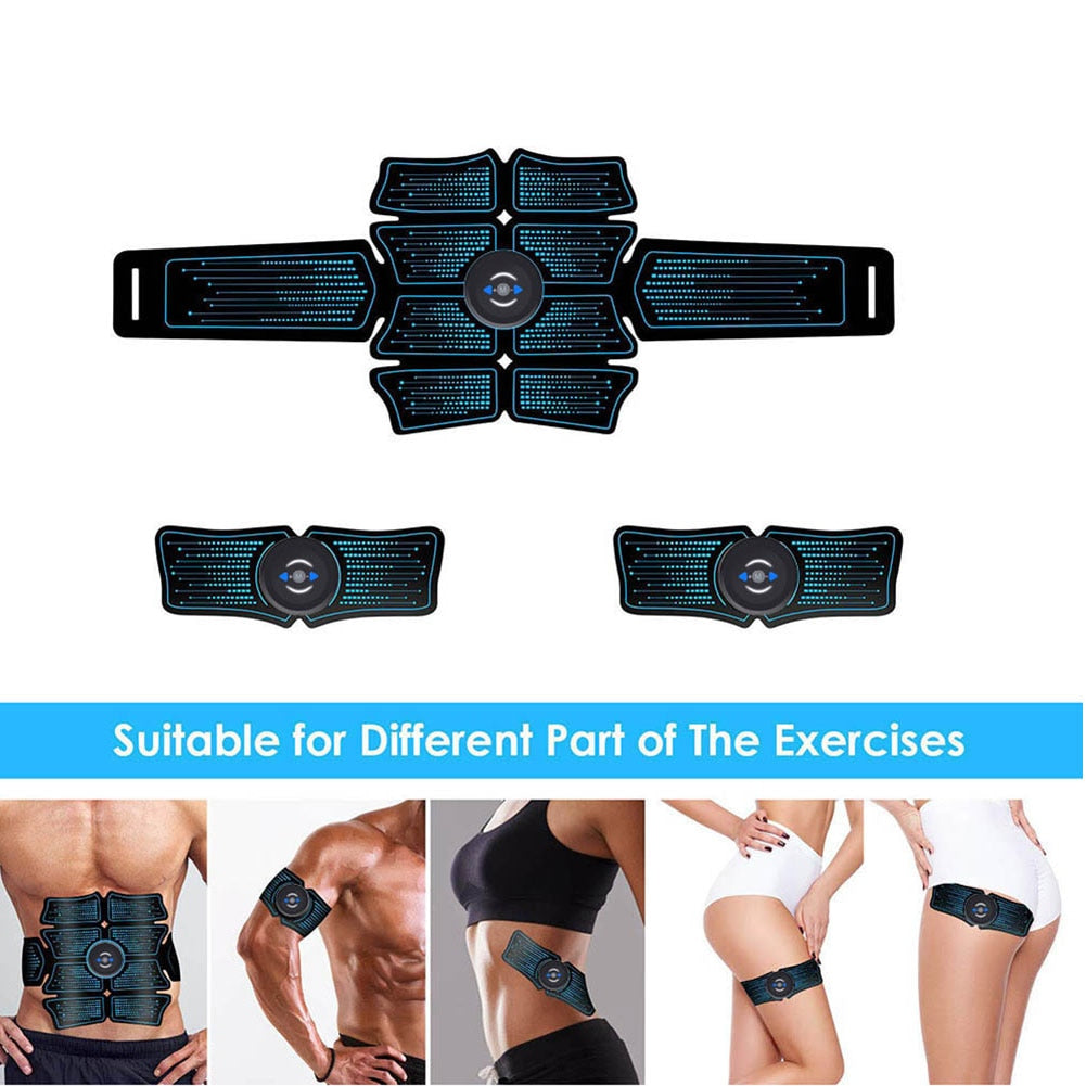 Treinamento abdominal automático.