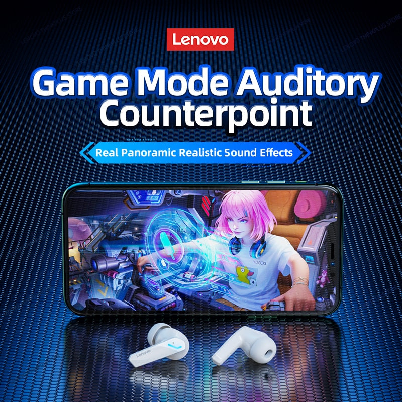 Fone de ouvido original Lenovo GM2 Pro 5.3