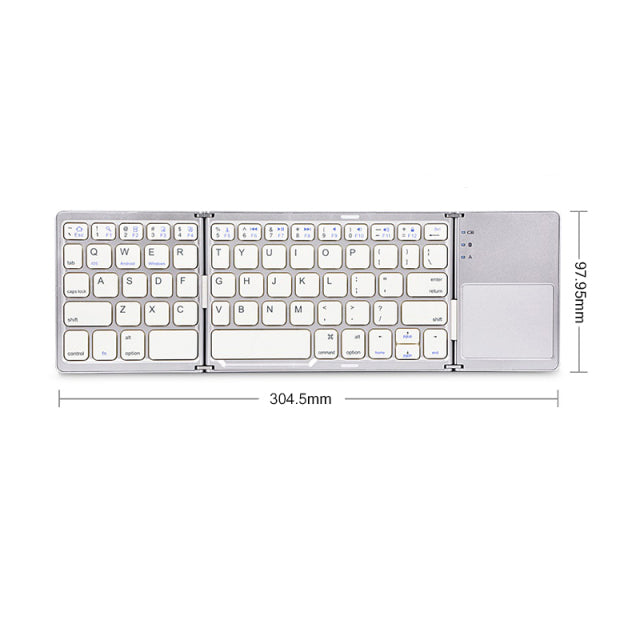 Teclado Dobrável Triplo